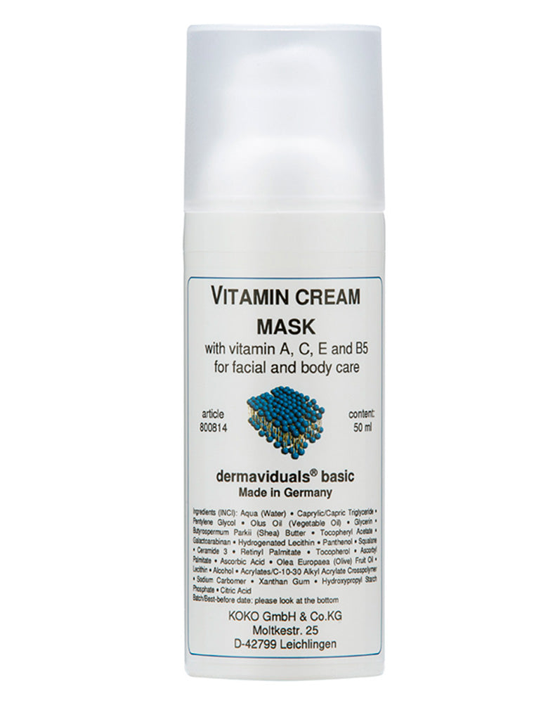 Vitamin Cream Mask 50Ml by Dermaviduals